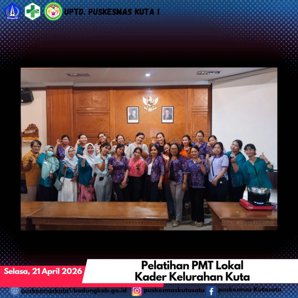 Pelatihan Kader dalam Pengolahan PMT Lokal untuk Ibu Hamil KEK dan Balita Gizi Kurang