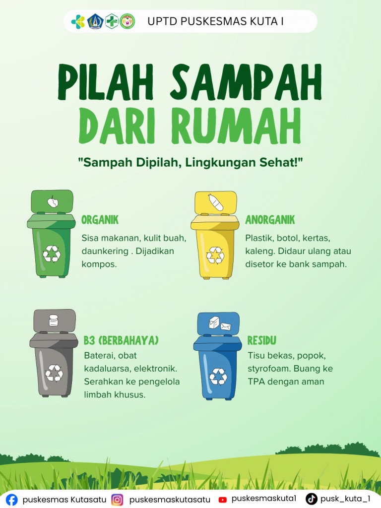 Pilah Sampah dari Rumah melalui PSBS untuk Lingkungan Lebih Sehat