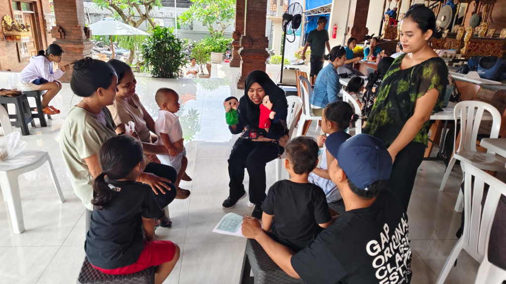 Kegiatan Posyandu ILP Bulan November di Kelurahan Seminyak