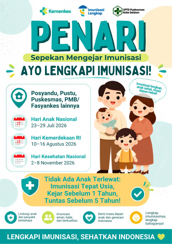 PENARI (Sepekan Mengejar Imunisasi)