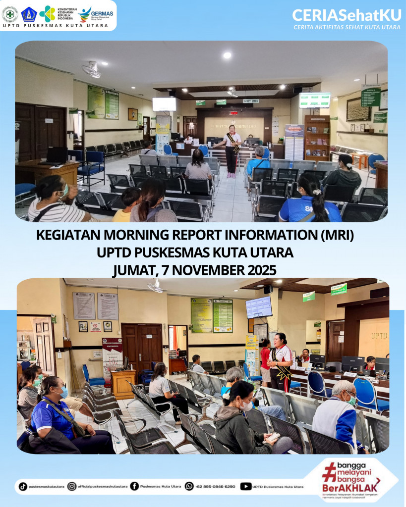 KEGIATAN MORNING REPORT INFORMATION (MRI)