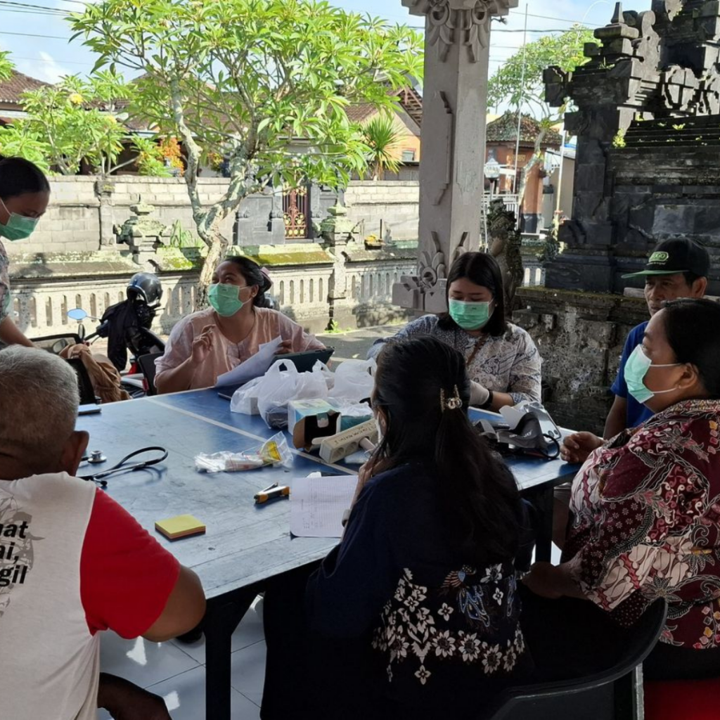 PELAKSANAAN KEGIATAN PUSKESMAS KELILING (PUSKELING) DI WILAYAH KERJA UPTD PUSKESMAS MENGWI II