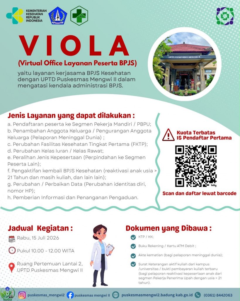 Virtual Office Layanan Peserta BPJS