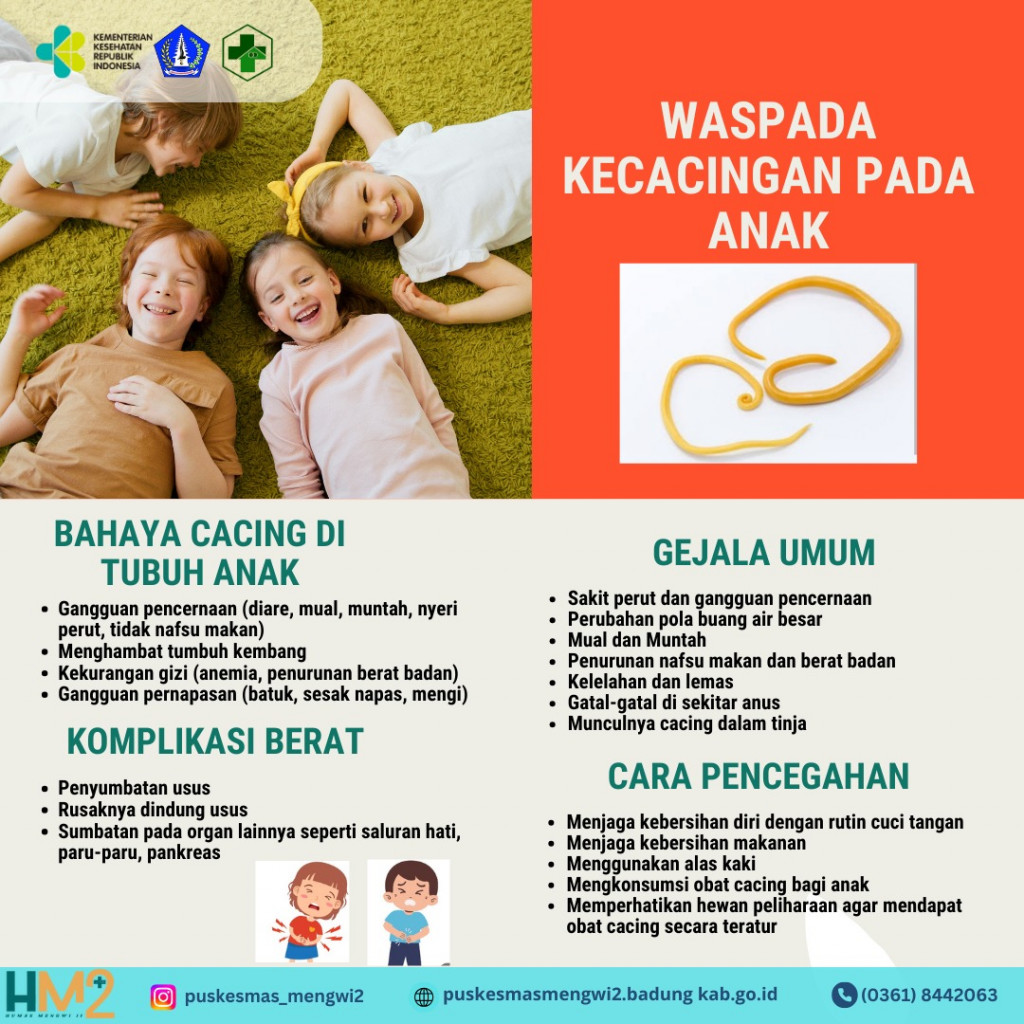 Waspada Kecacingan pada Anak!