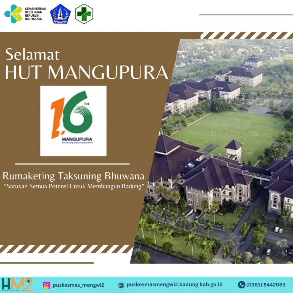 Selamat Hari Ulang Tahun Ke-16 Kota Mangupura