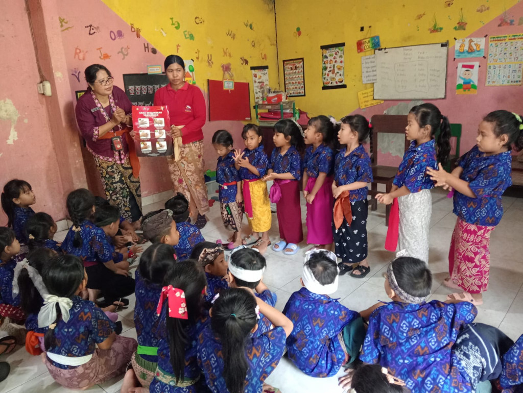 Sosialisasi CTPS PAUD/TK KID Fantasy Camp Penarungan