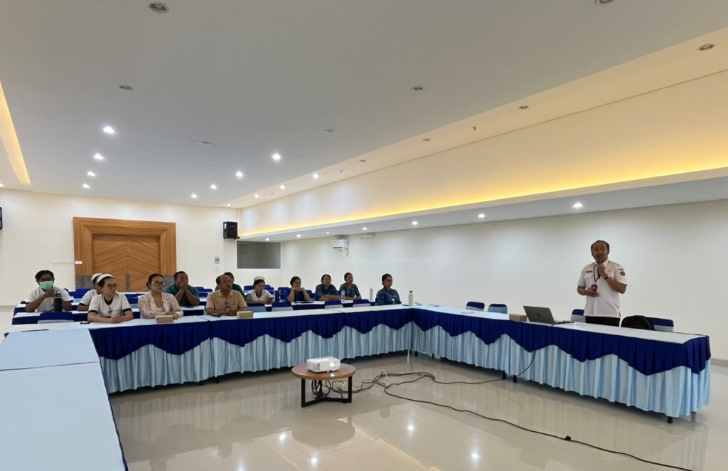 SOSIALISASI LAYANAN SIGAP MANTAP NAK BADUNG DI RSU SURYA HUSADA UBUNG