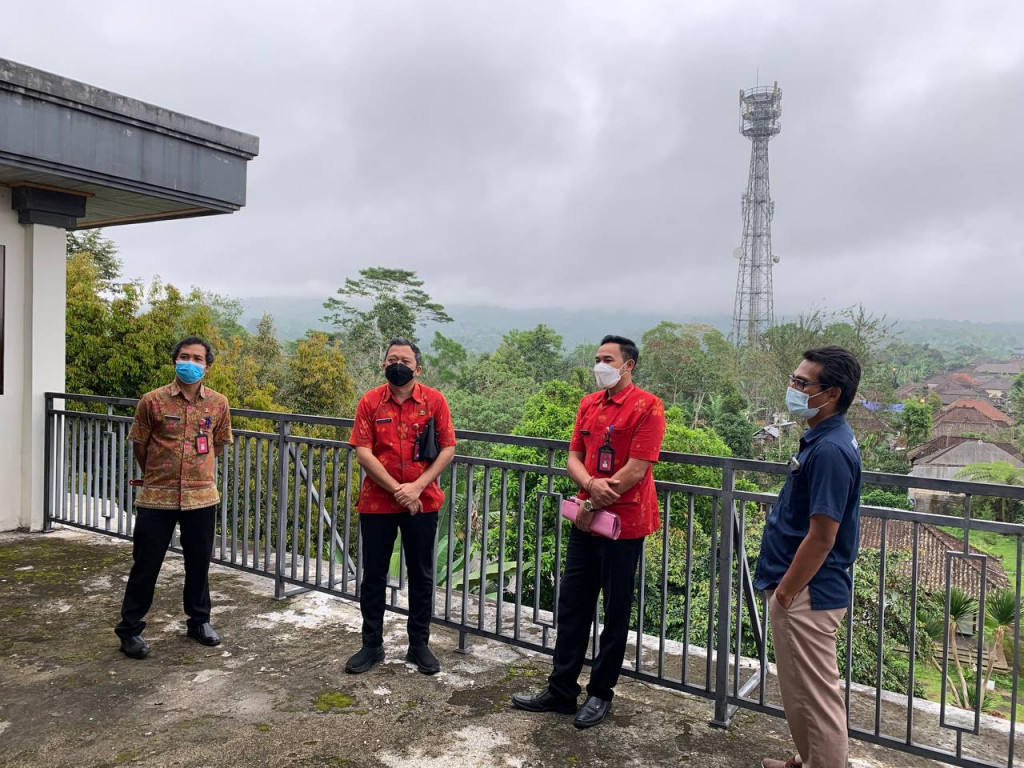 Selasa, 04 Oktober 2022 Kepala Dinas Kesehatan Kab.Badung dr.Made Padma Puspita,SP.PD. Melaksanakan peninjauan ke UPTD. Puskesmas Petang 2 terkait rencana pembuatan RS Pratama.