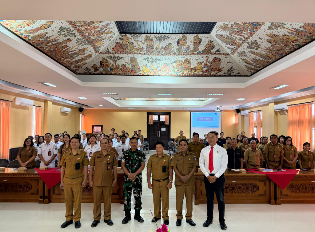 Senin, 18 Mei 2026 Mini Lokakarya Lintas Sektor Bidang Kesehatan Tri Wulan II Kecamatan Petang