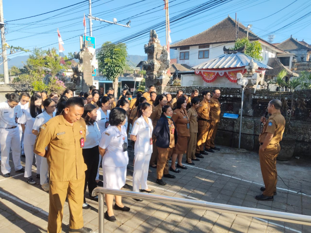 APEL PAGI UPTD PUSKESMAS PETANG II