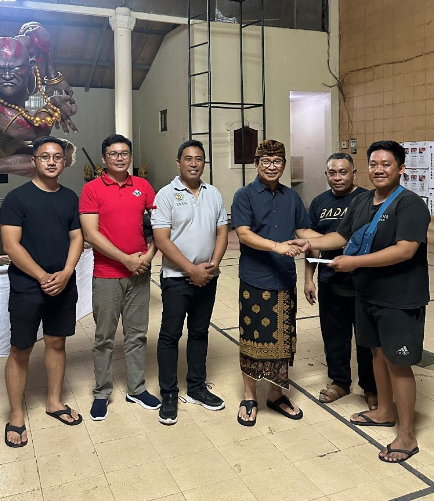 Sekda Adi Arnawa Tinjau Lokasi Ogoh-ogoh Terbakar