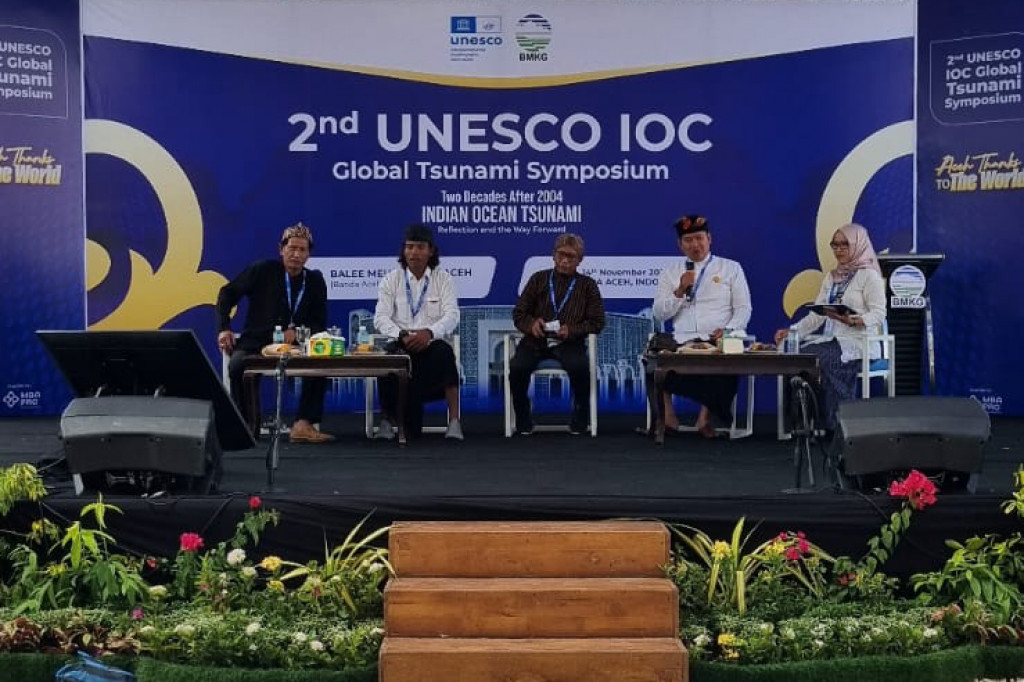 FPRB Kelurahan Tanjung Benoa Tampil dalam “The 2nd UNESCO-IOC Global Tsunami Symposium” Aceh