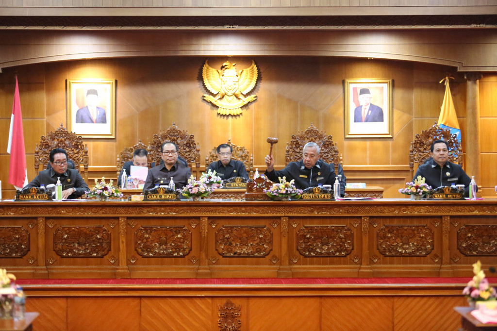DPRD Badung Gelar Rapat Paripurna, Agendakan Penjelasan Bupati Terhadap Empat Ranperda.
