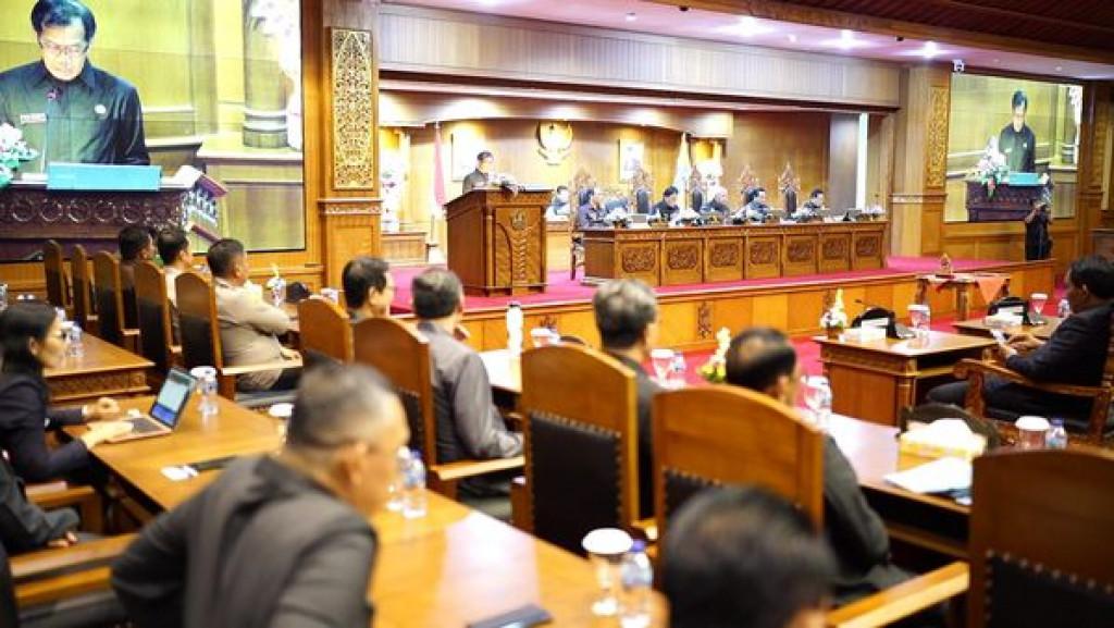 DPRD Badung Gelar Rapat Paripurna, KUA PPAS Perubahan 2024 Final.