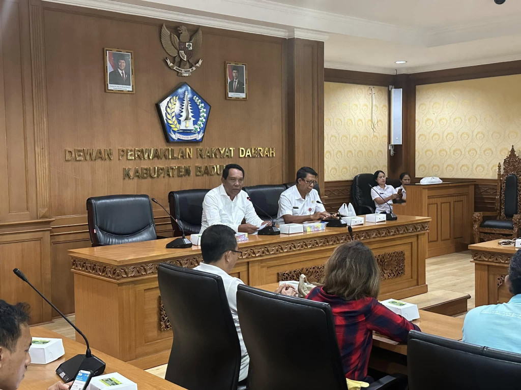 Pertemuan Ketua DPRD Badung