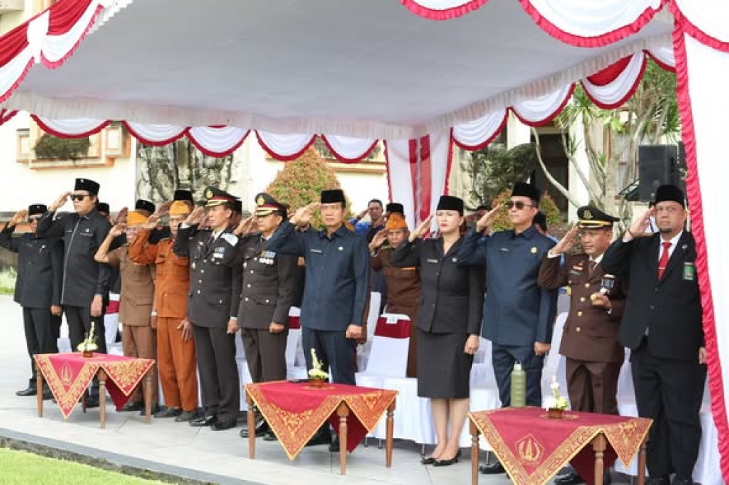 Wakil Ketua I DPRD Badung Hadiri Upacara Peringatan Hari Pahlawan 10 November 2025.