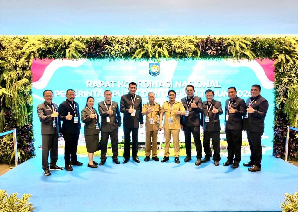 Ketua DPRD Badung Gusti Anom Gumanti menghadiri acara Rapat Koordinasi Nasional Pemerintah Pusat dan Daerah Tahun 2026