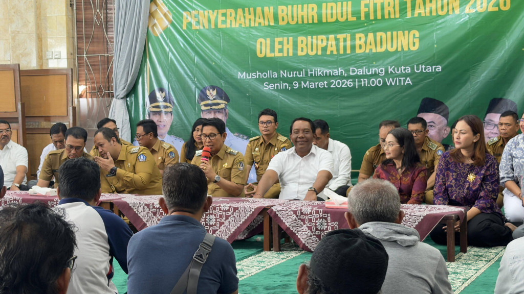 Jelang Idul Fitri, Pemerintah Kabupaten Badung Salurkan Bantuan Rp 2 Juta untuk 1.278 Warga Muslim di Kuta Utara